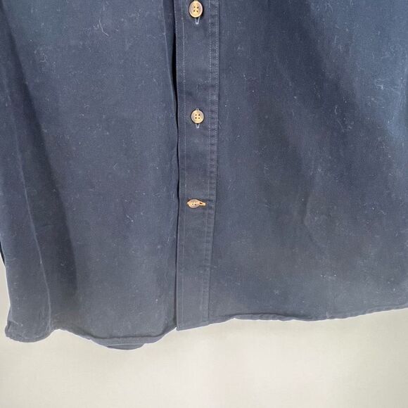 Carhartt Men's‎ Blue Button-Down Long Sleeve Original Fit Shirt Size Medium - Picture 7 of 11